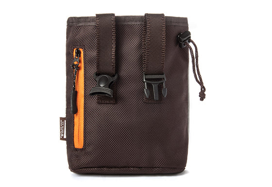 Scout & About Deluxe Training Pouch - Original Mocha & Vanilla Print back