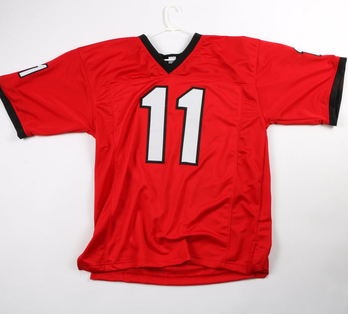 Derion Kendrick Signed Jersey Red Georgia Bulldogs LA Rams Beckett
