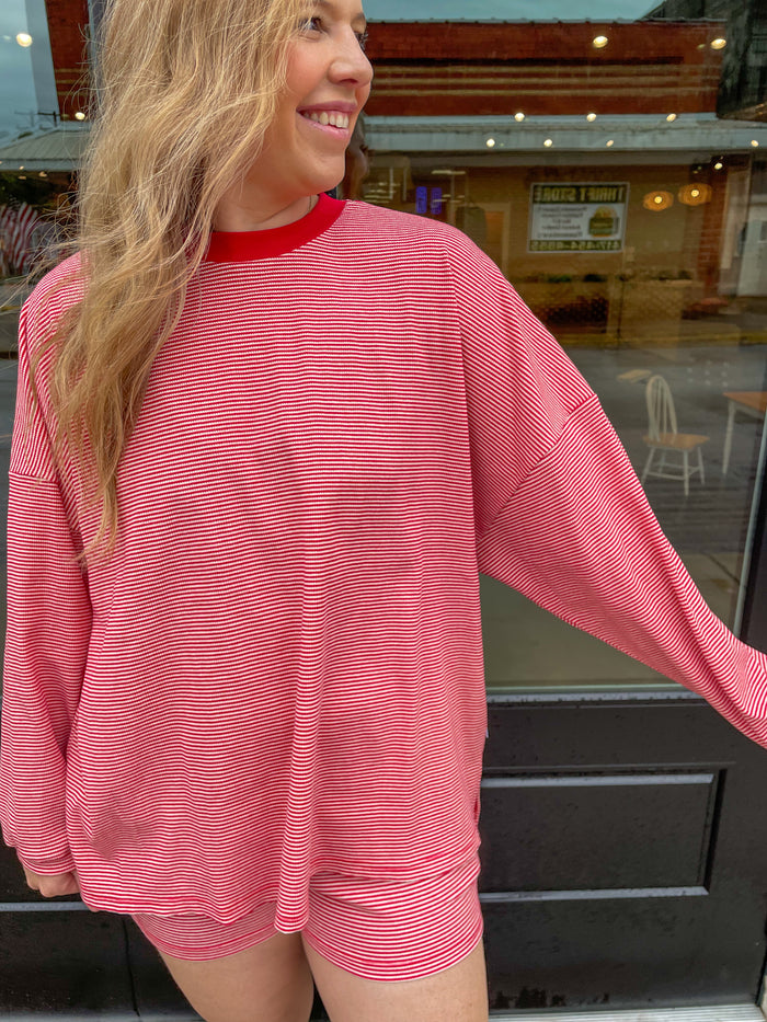 Dockside Darling Oversized Top