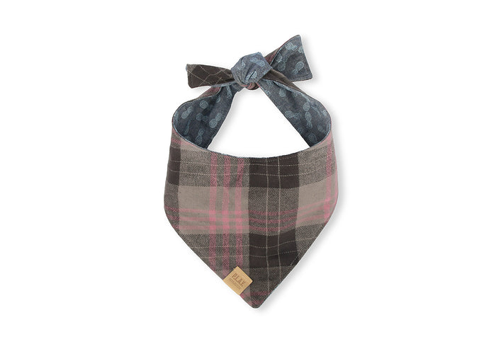 The Entertainer Bandana by P.L.A.Y. - plaid print showing