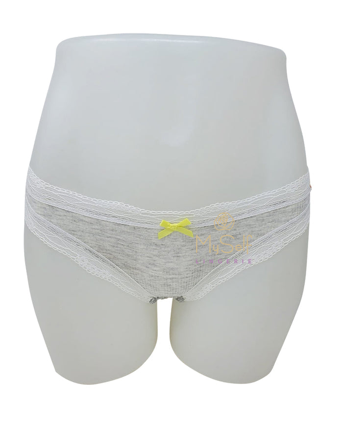 Dorina D00169X Teal / Heather Blue Lace Ginna Modal 2 Pk Brief myselflingerie.com