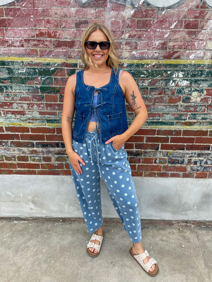Double Take Denim Vest