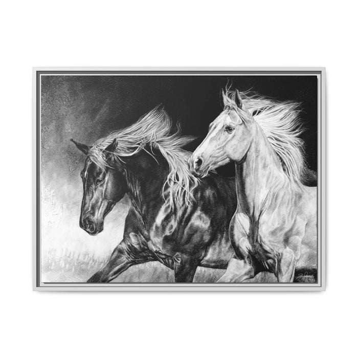 32" x 24" (Horizontal) / White / 1.25"