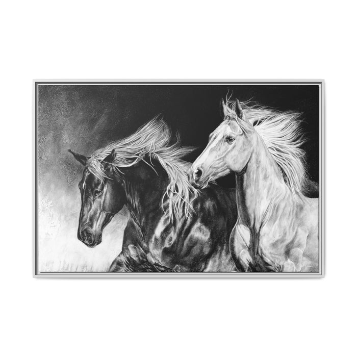 48″ x 32″ (Horizontal) / White / 1.25"