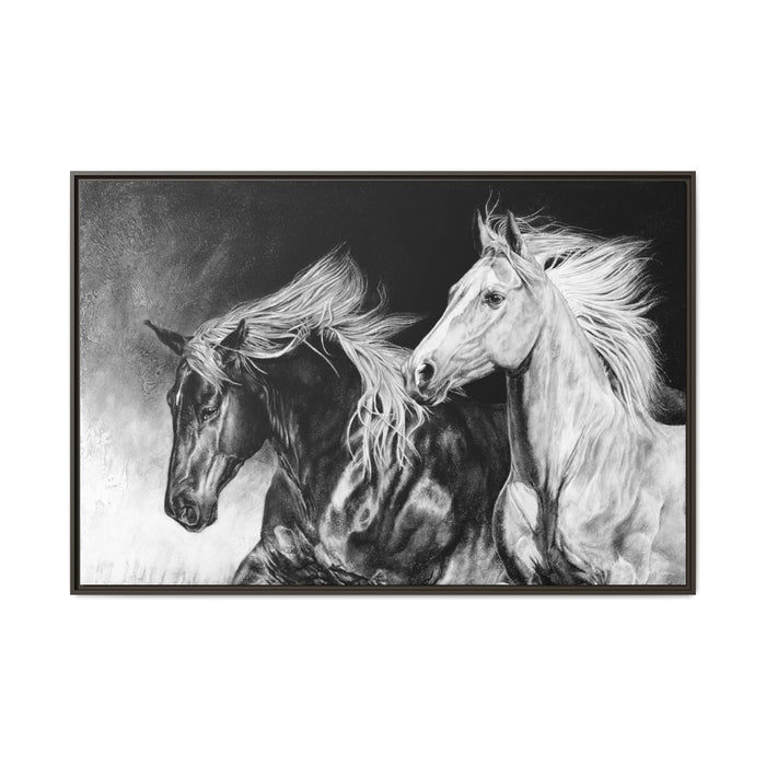 60" x 40" (Horizontal) / Espresso / 1.25"