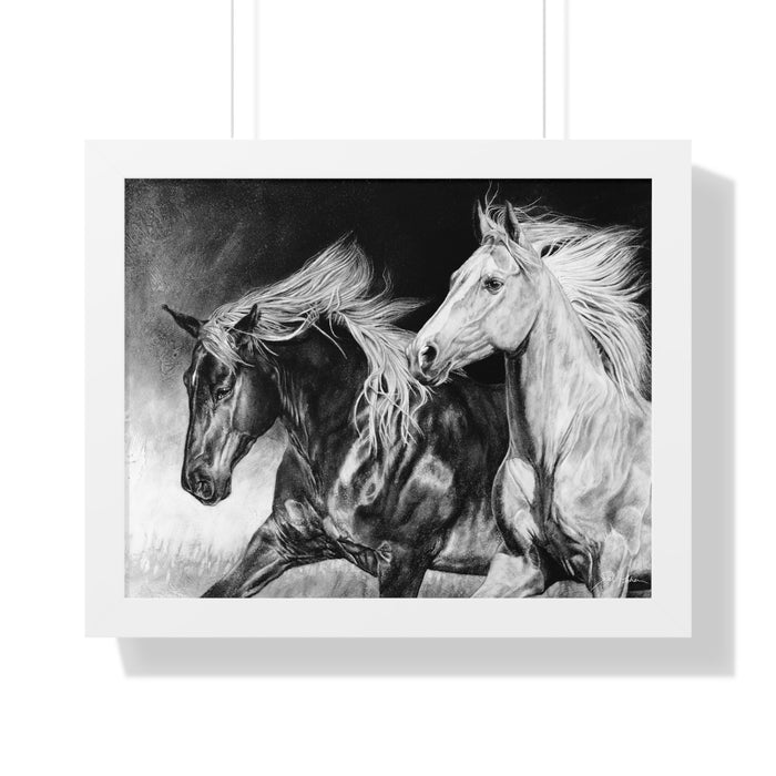 20" x 16" / White