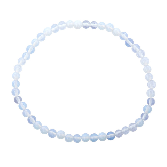 Earths Elements Wholesale - Crystal Bracelet - 4mm Opalite, pack of 5