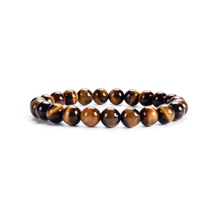 Earths Elements Wholesale - Crystal Bracelet - 8mm Tiger's Eye, pack of 5