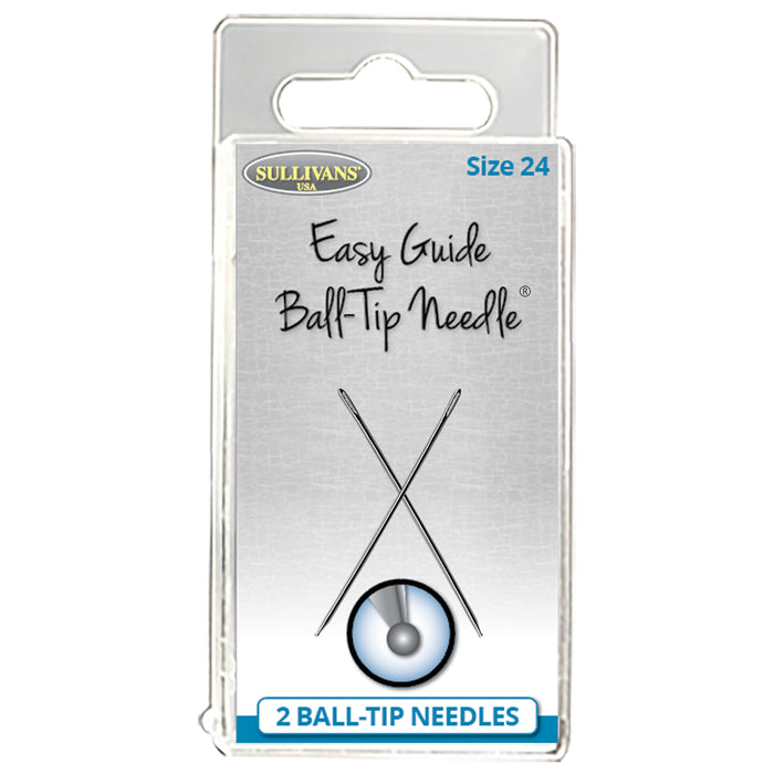 Easy Guide Ball-Tip Needles for Cross Stitch-Stitched Modern