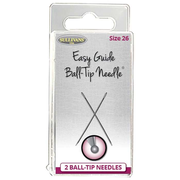 Easy Guide Ball-Tip Needles for Cross Stitch-Stitched Modern
