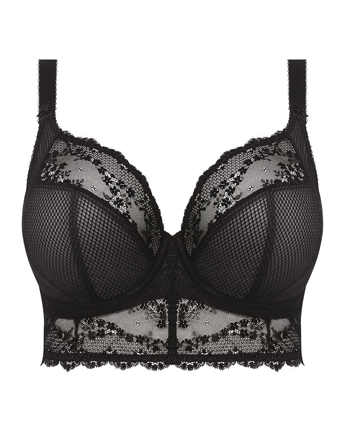 Elomi 4381 Charley Longline Lace Underwire Bra myselflingerie.com
