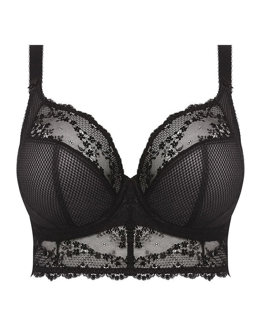Elomi 4381 Charley Longline Lace Underwire Bra myselflingerie.com