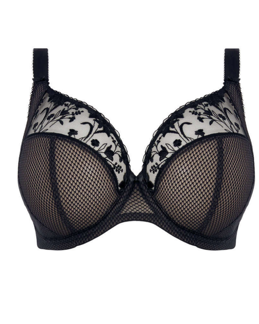 Elomi 4380 Jet Charley Plunge Underwire Bra myselflingerie.com