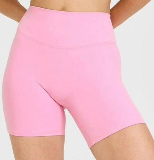 Embody Booty Shorts - Bubblegum Pink -  Size S