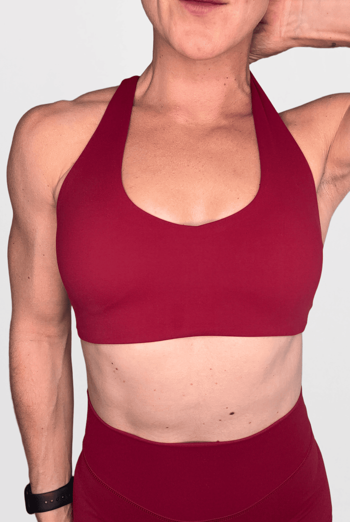 Embody Racerback Bra - Grape - Size S