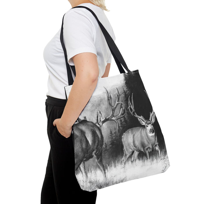 "Face Off" Tote Bag