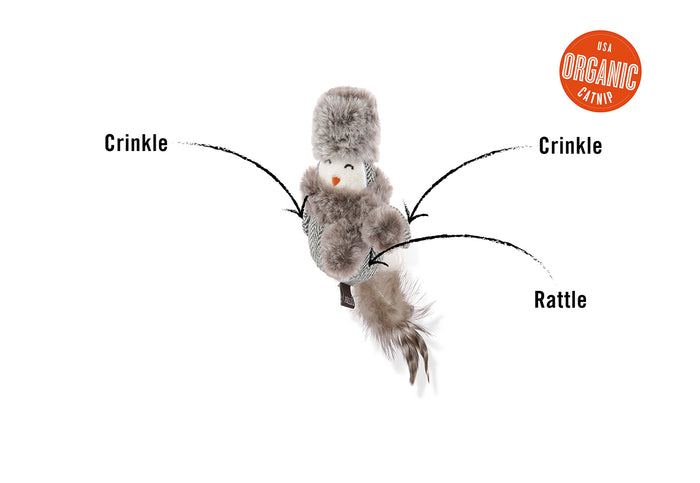 P.L.A.Y. Feline Frenzy Blissful Birdie Toy feature image