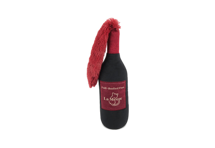P.L.A.Y. Feline Frenzy Catbernet Sauv Kicker Toy on a white background