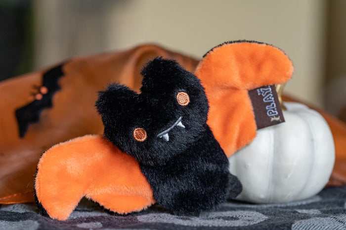 P.L.A.Y. Feline Frenzy Halloween Creepy Critters Toy Set - Bat toy showcased