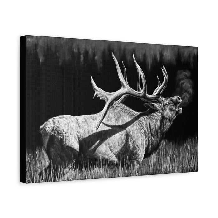 "Firebull" Stretched Canvas