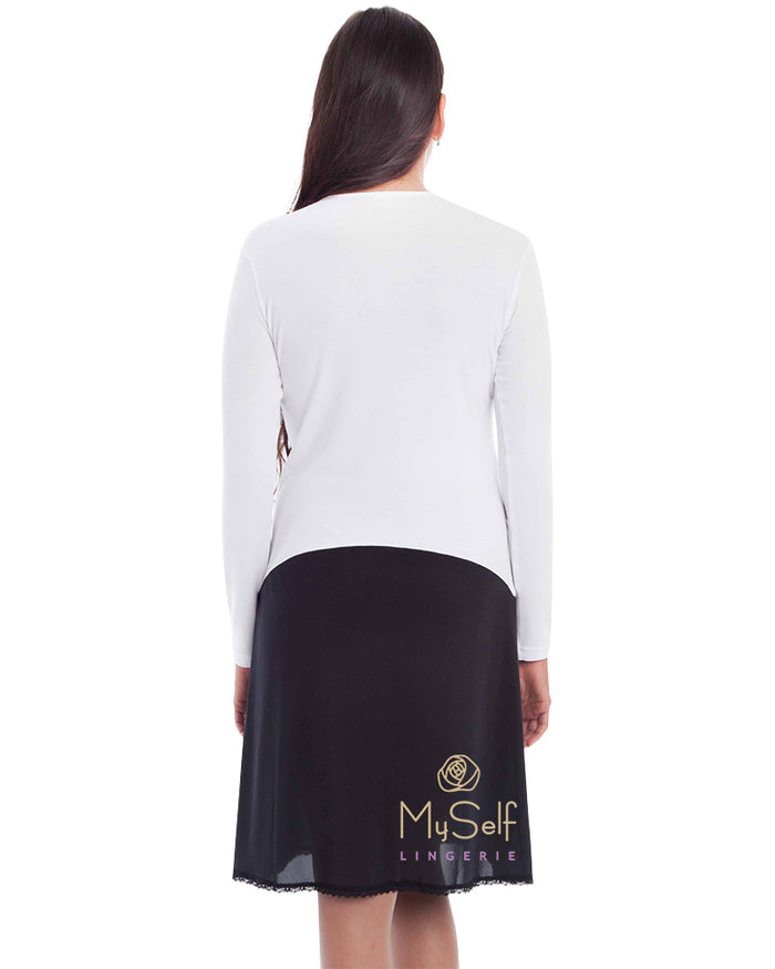 Gemsli FK31243" Long Sleeve Shell Slip myselflingerie.com