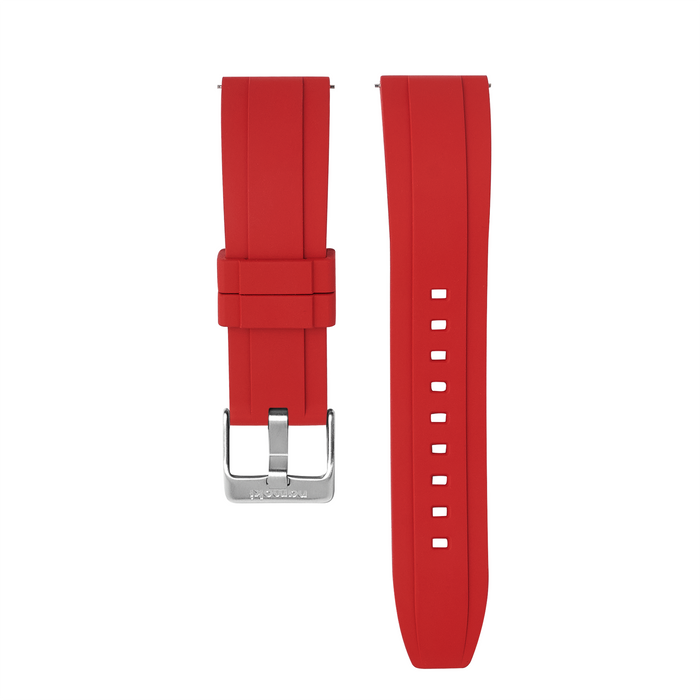FKM Rubber Strap: Red