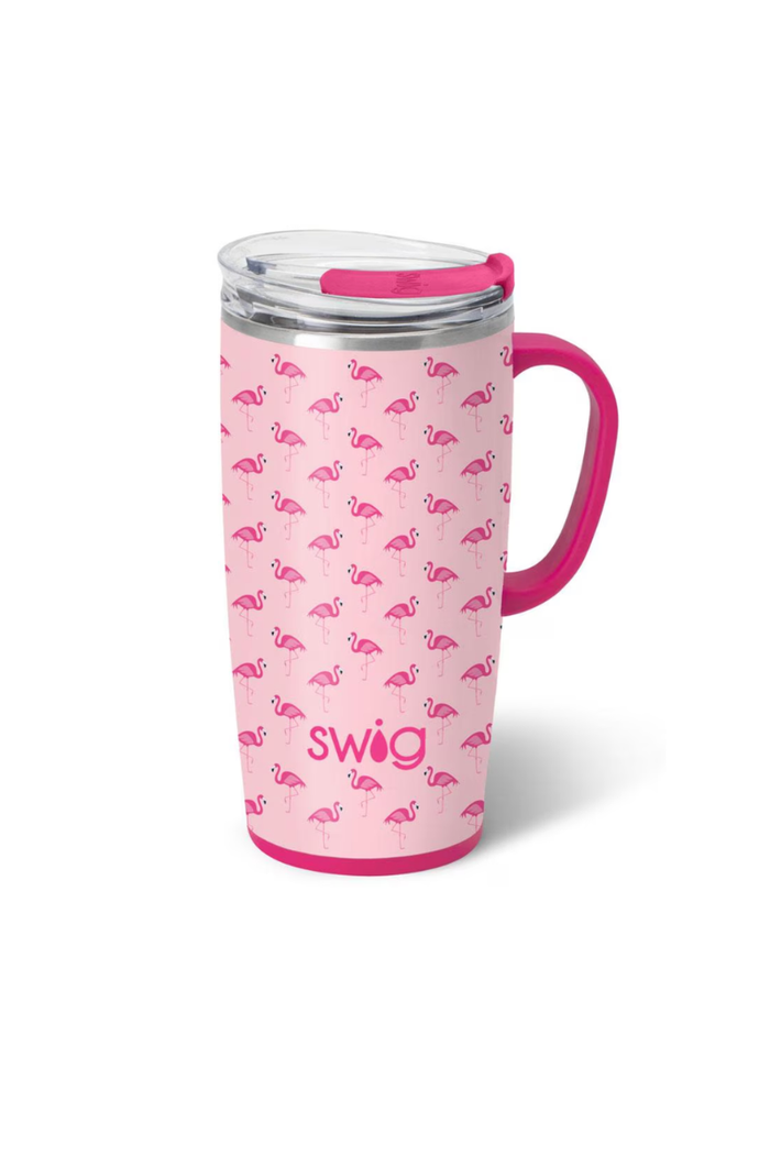 Flamingos Travel Mug 22oz