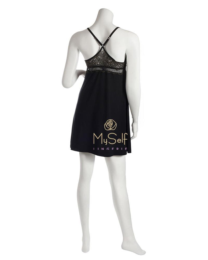 Fleur't 6008 Bust Support Lace Chemise MYSELFLINGERIE.COM