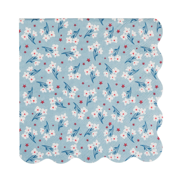 Floral Cocktail Paper Napkin Set
