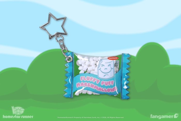 Fluffy Puff Keychain