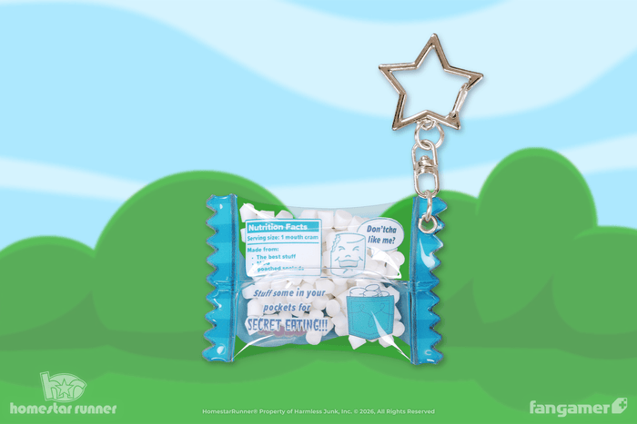 Fluffy Puff Keychain