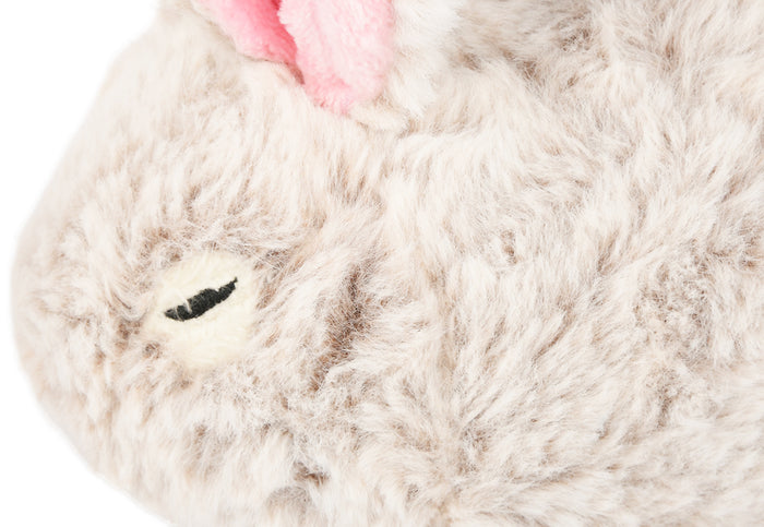 P.L.A.Y.'s Forest Friends Collection - Baxter the Bunny Toy close up of eye and fabric