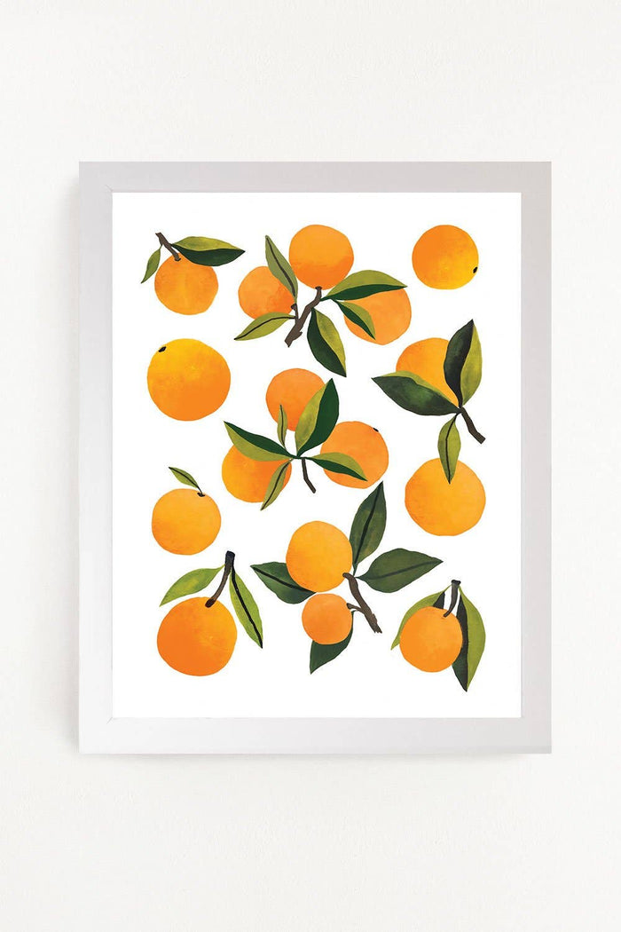 Fresh Clementines Art Print
