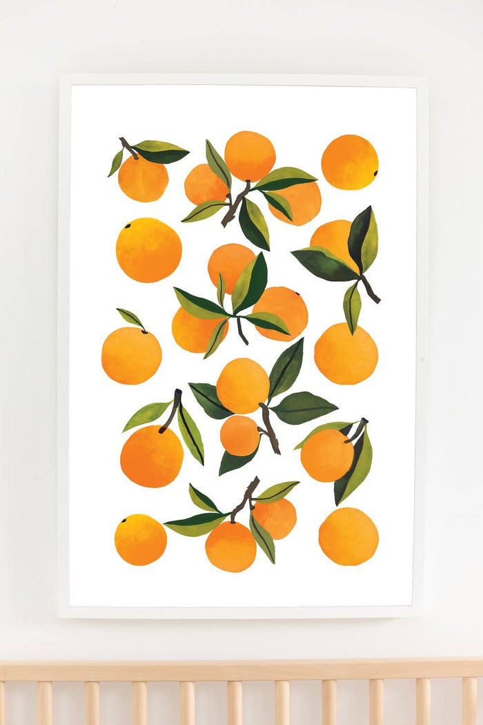 Fresh Clementines Art Print