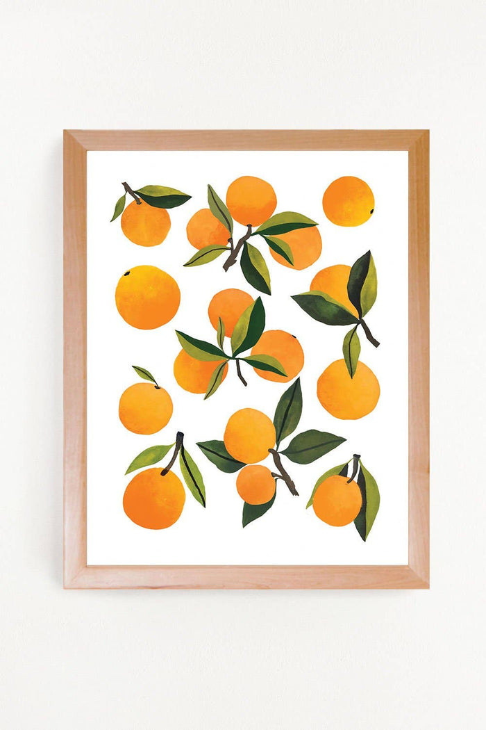 Fresh Clementines Art Print