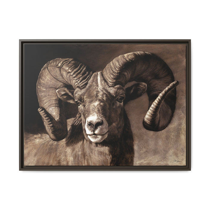 32" x 24" (Horizontal) / Espresso / 1.25"