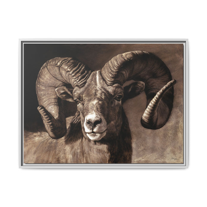 32" x 24" (Horizontal) / White / 1.25"