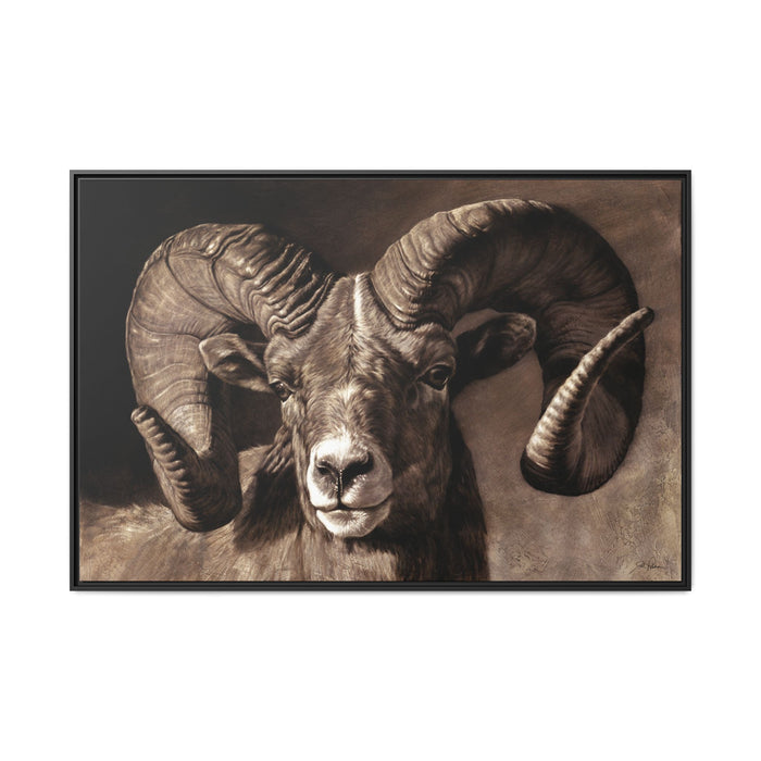 60" x 40" (Horizontal) / Black / 1.25"