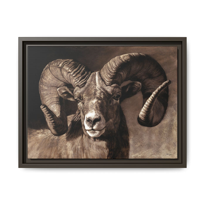 16″ x 12″ (Horizontal) / Espresso / 1.25"