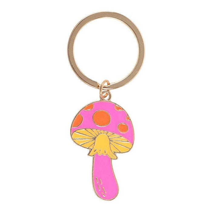 Funky Fungi Mushroom Keyring Keychain