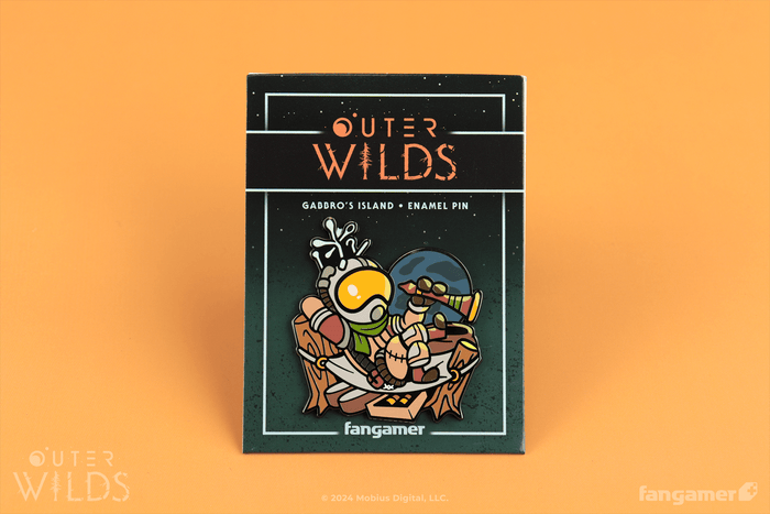 Gabbro's Island Enamel Pin