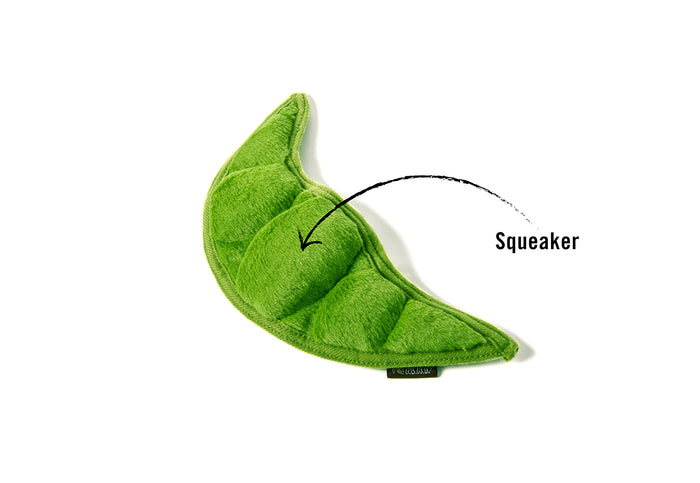 P.L.A.Y. Garden Fresh Collection - Peapod Toy with features shown