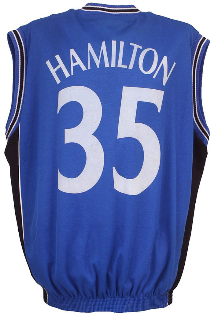 Gavin Hamilton Match Worn & Hand Signed Durham Dynamos Cricket Shirt