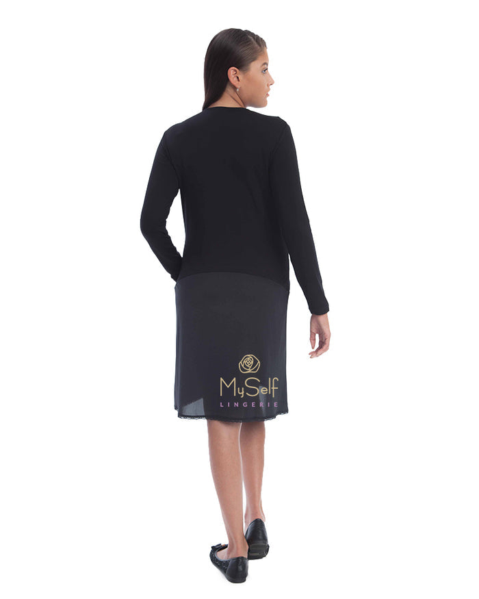 Gemsli FK31237" Long Sleeve Shell Slip myselflingerie.com
