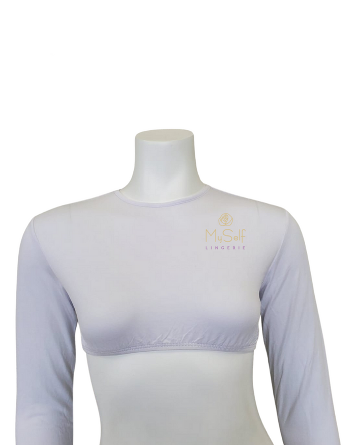 Gemsli Crop Long Sleeve Shell Myselflingerie.com