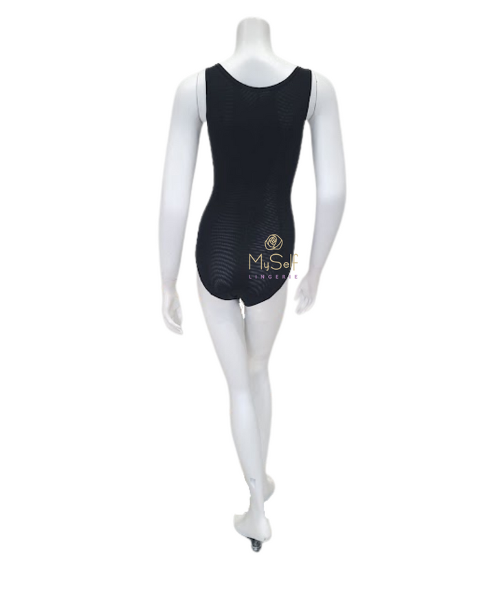 Gemsli Firm Control Open Bust Powermesh Bodysuit