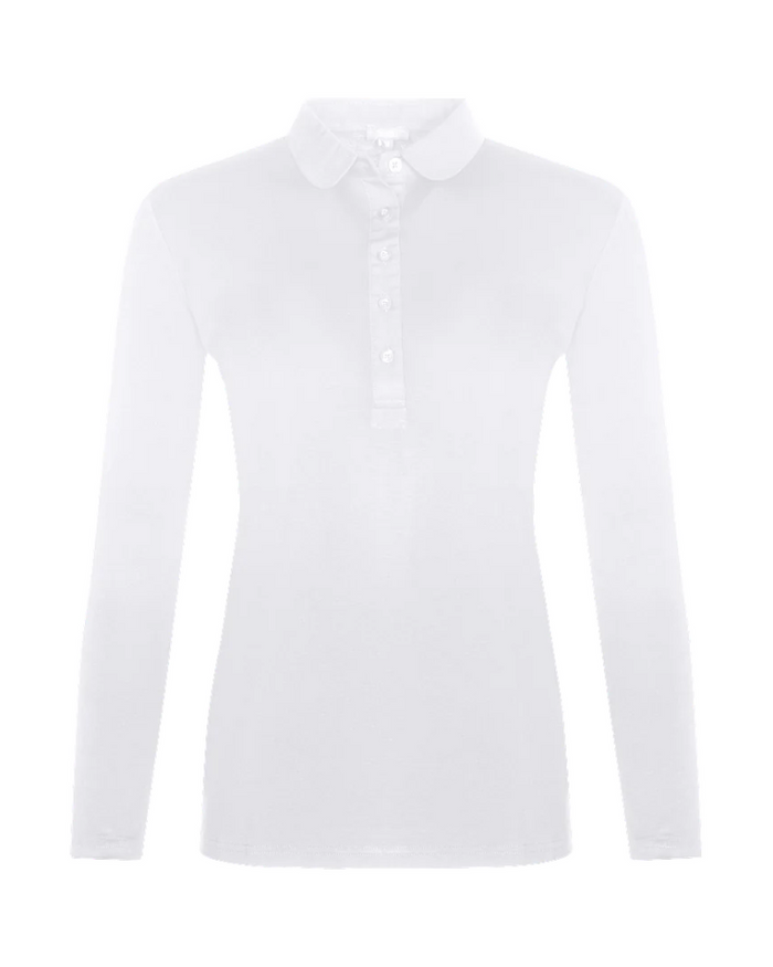Gemsli Modal Long Sleeve Shell with Rounded Collar
