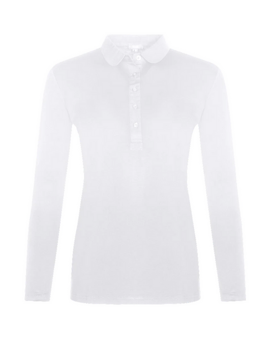 Gemsli Modal Long Sleeve Shell with Rounded Collar