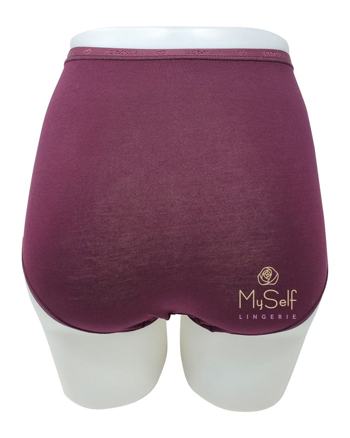 Gemsli Organic Cotton Plum Bikinis 3 Pk
