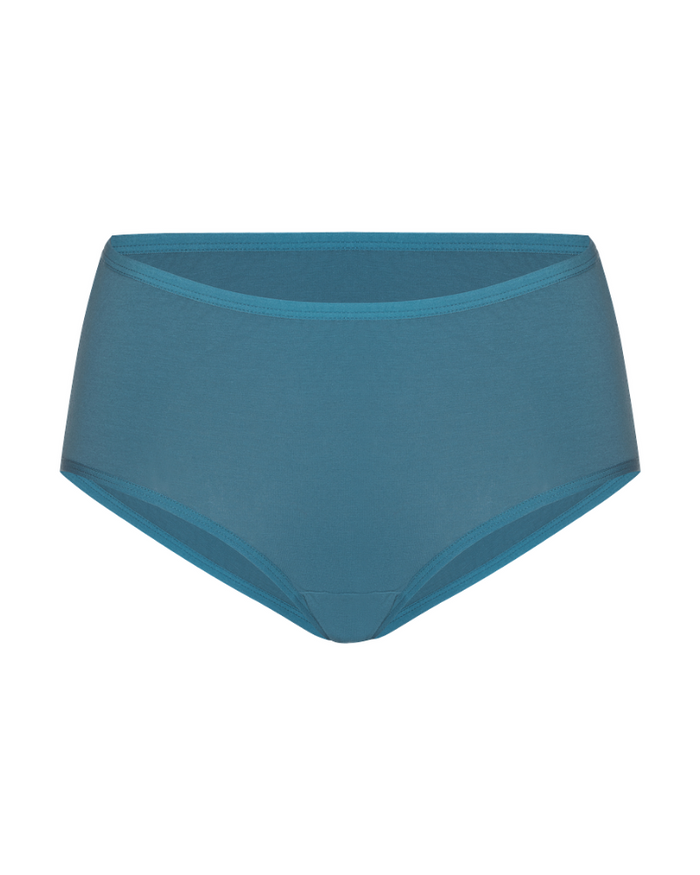Gemsli Teal Cotton Hipsters 3 Pk.